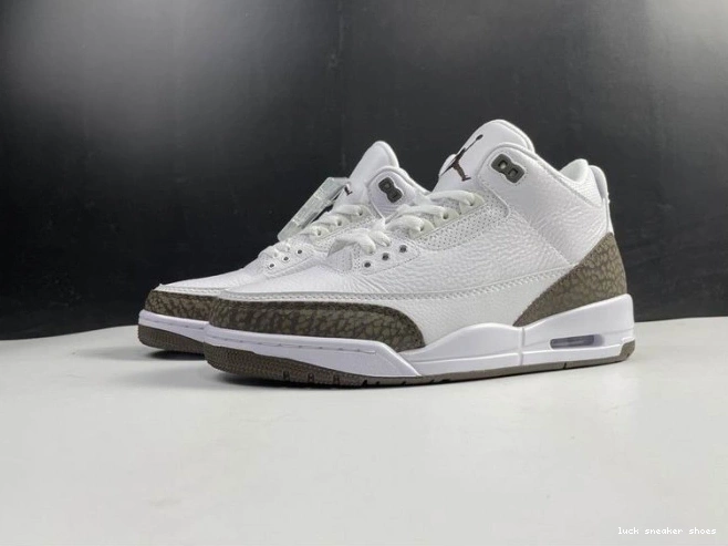 Reps LUCY Mocha (2018) Air Jordan 3 Retro 136064-122 0712
